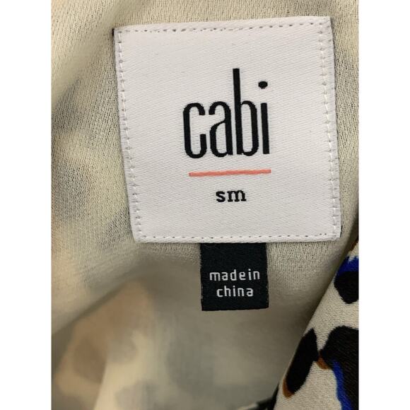 Cabi Safari Dress Womens S Sleeveless Tank MIDI Cheetah V-neck - Picture 6 of 7